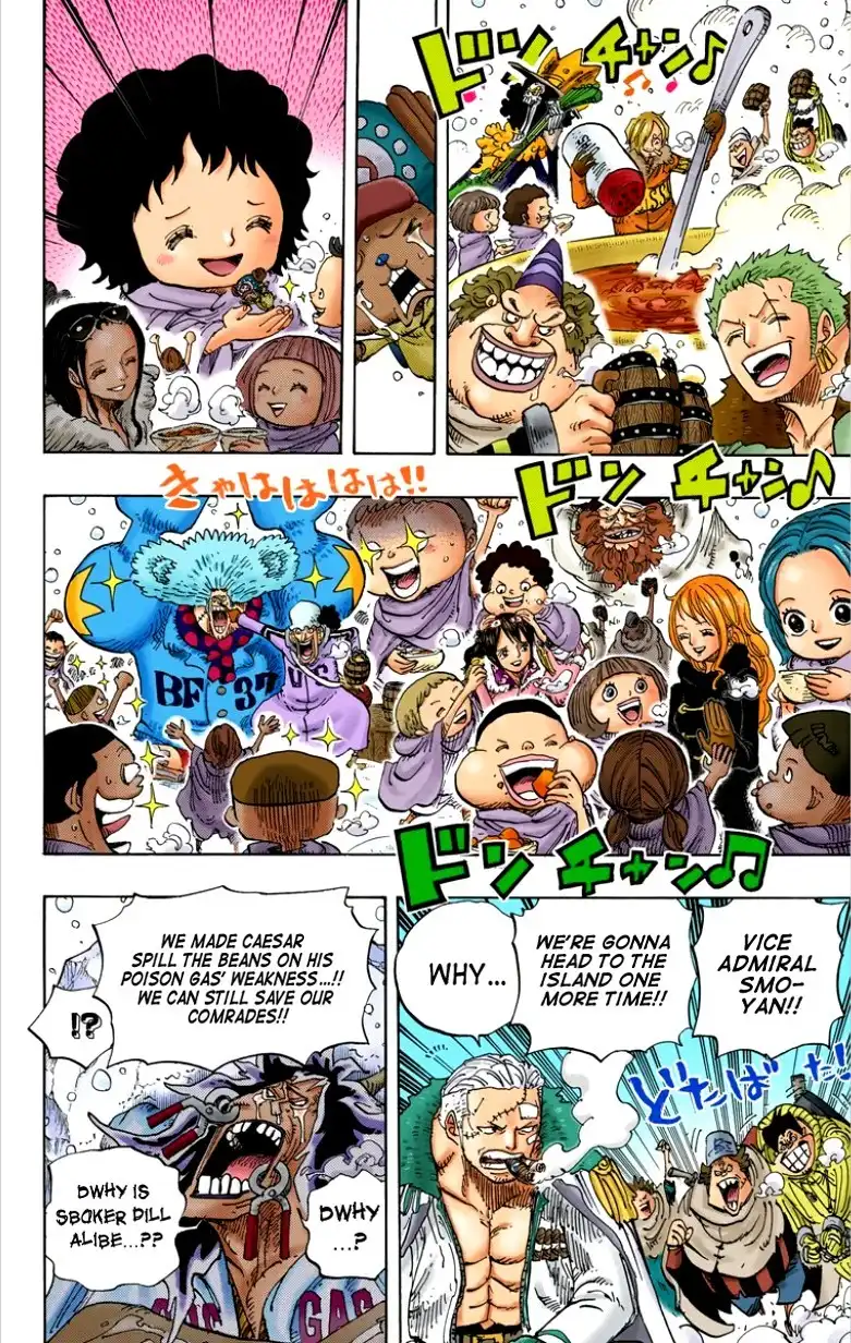 One Piece - Digital Colored Comics Chapter 696 17